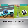 Air Track Inflatable Tumbling Gymnastics Mat – 7 x 1 M, Grey and Green