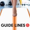 Air Track Inflatable Tumbling Gymnastics Mat – 3 x 1 M, Orange and Grey