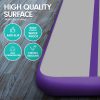Air Track Inflatable Tumbling Gymnastics Mat – 4 x 1 M, Purple and Grey