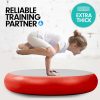Air Track Spot Round Inflatable Gymnastics Tumbling Mat Pump – Red