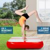 1m Air Block Inflatable Gymnastics Tumbling Mat with Pump – Red