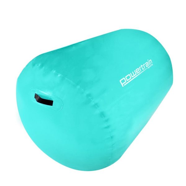 Inflatable Gymnastics Air Barrel Exercise Roller 120cm x 75cm – Green
