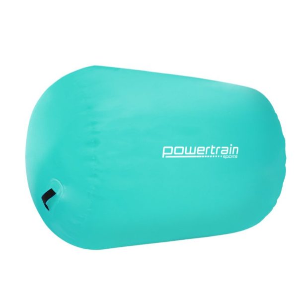 Inflatable Gymnastics Air Barrel Exercise Roller 120cm x 75cm – Green