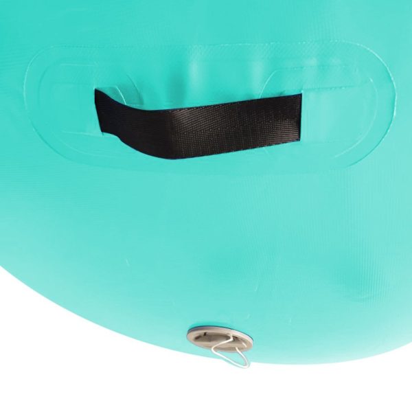 Inflatable Gymnastics Air Barrel Exercise Roller 120cm x 75cm – Green