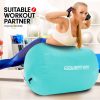 Inflatable Gymnastics Air Barrel Exercise Roller 120cm x 75cm – Green