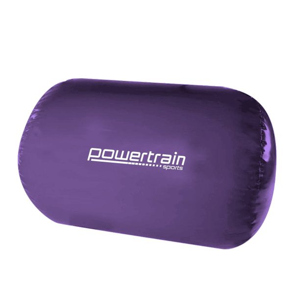 Inflatable Gymnastics Air Barrel Exercise Roller 120cm x 75cm – Purple