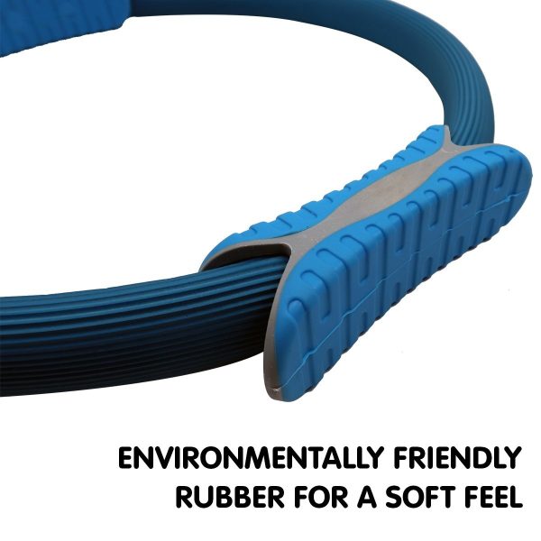 Pilates Ring Band Yoga Home Workout Exercise Band – Blue