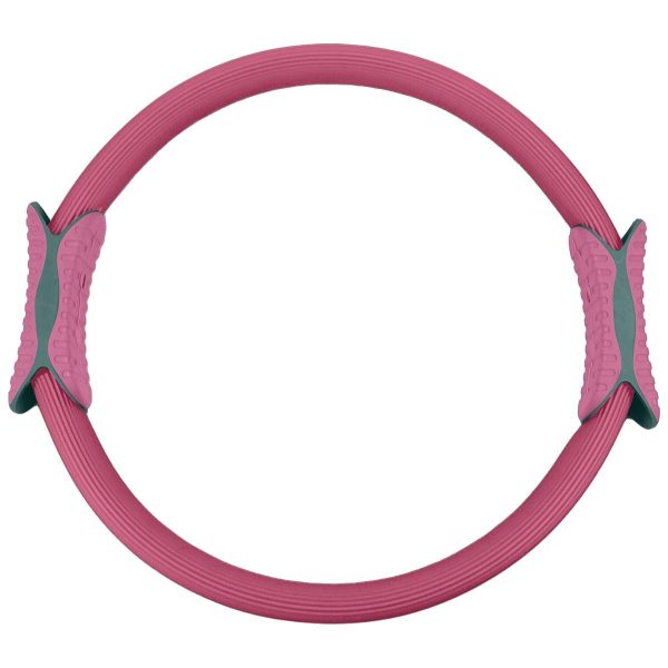 Pilates Ring Band Yoga Home Workout Exercise Band – Pink