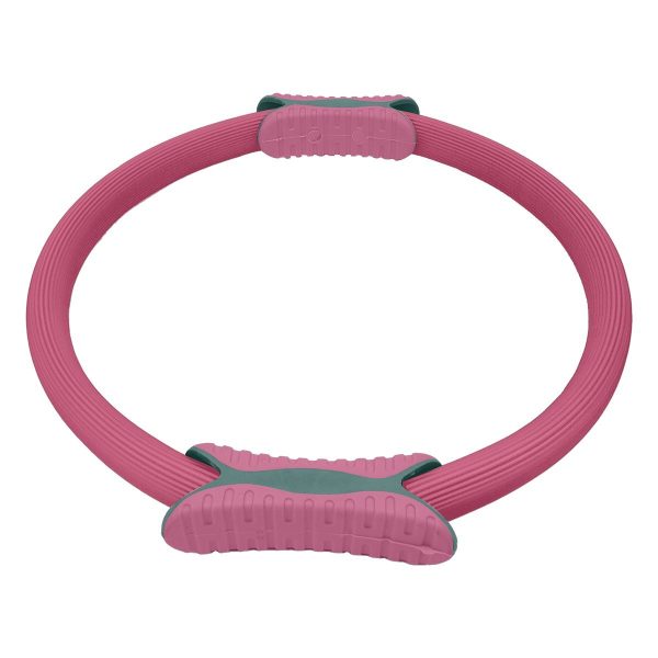 Pilates Ring Band Yoga Home Workout Exercise Band – Pink