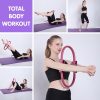 Pilates Ring Band Yoga Home Workout Exercise Band – Pink