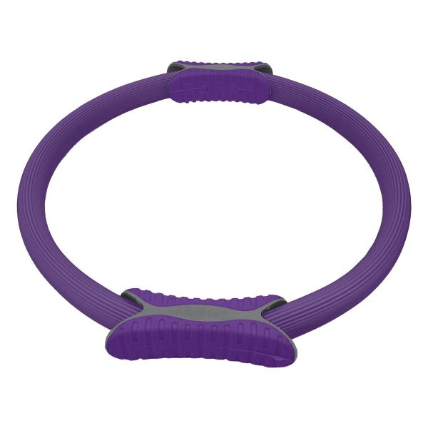 Pilates Ring Band Yoga Home Workout Exercise Band – Purple