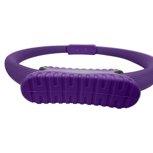 Pilates Ring Band Yoga Home Workout Exercise Band – Purple