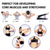 Pilates Ring Band Yoga Home Workout Exercise Band – Purple