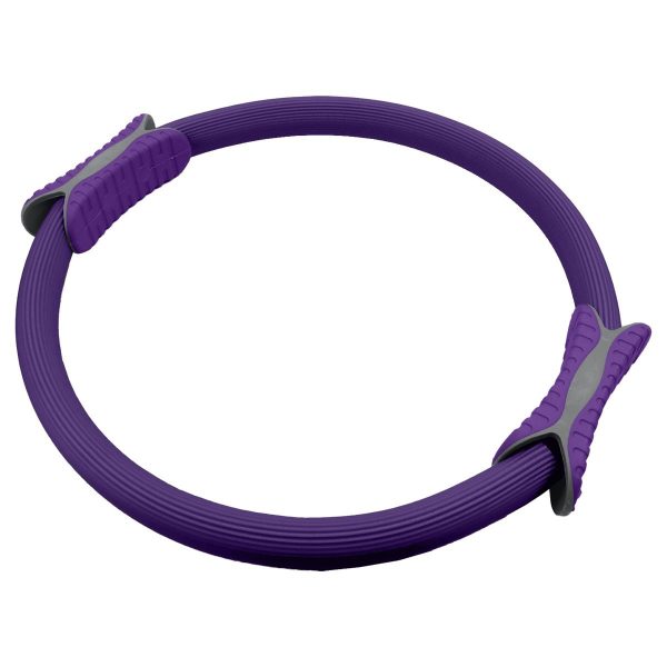 Pilates Ring Band Yoga Home Workout Exercise Band – Purple