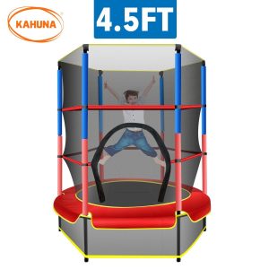 Kahuna Mini 4.5 ft Trampoline - Red Blue