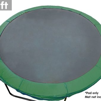 Trampoline 12ft Replacement Reinforced Outdoor  Pad Cover - Green