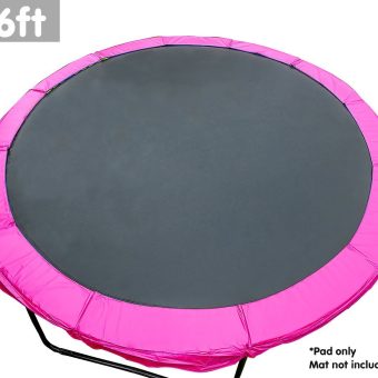 Powertrain Replacement Trampoline Spring Safety Pad - 16ft Pink