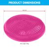 Powertrain Yoga Stability Disc Home Gym Pilates Balance Trainer – Pink