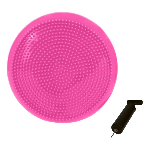 Powertrain Yoga Stability Disc Home Gym Pilates Balance Trainer – Pink