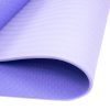 Powertrain Eco-Friendly TPE Pilates Exercise Yoga Mat – Light Purple, 8 mm
