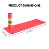 Powertrain Eco-Friendly TPE Pilates Exercise Yoga Mat – Red, 8 mm