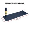 Powertrain Eco-Friendly TPE Pilates Exercise Yoga Mat – Dark Blue, 6 mm