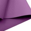 Powertrain Eco-Friendly TPE Pilates Exercise Yoga Mat – Purple, 6 mm